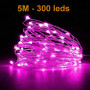 Guirlande led décorative 5m 300leds 12V