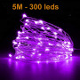 Guirlande led décorative 5m 300leds 12V