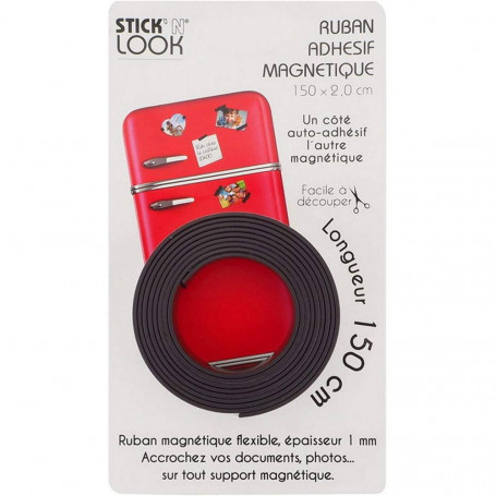 Ruban adhésif magnétique - stick'n look