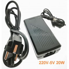 Alimentation 220V/5V-4A 20w