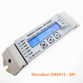 Décodeur DMX SPI programmable