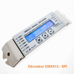 Décodeur DMX SPI programmable