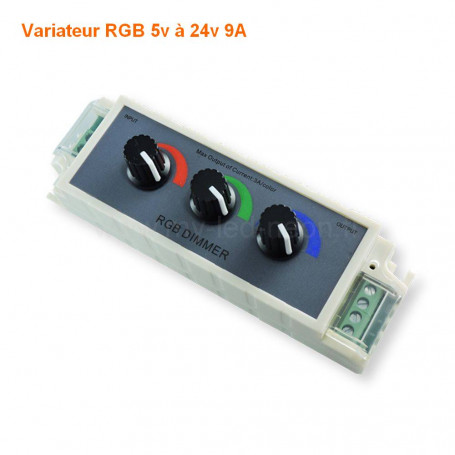 Variateur RGB 3 boutons