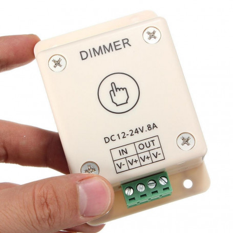 Dimmer led tactile 8A