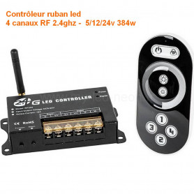 Contrôleur dimmer led 4 canaux wifi