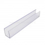 Set profilés 7x8mm PVC néon flex 180°