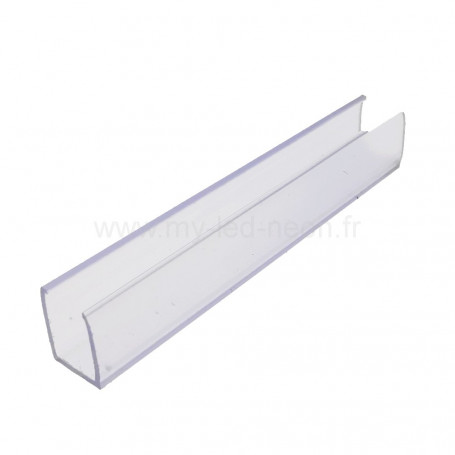 Set profilés 7x8mm PVC néon flex 180°