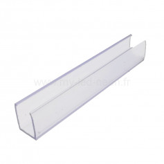 Set profilés 7x8mm PVC néon flex 180°