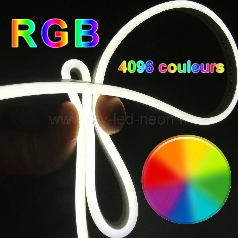 Connecteur d'angle souple sans soudure pour ruban RGB 12V