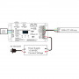 DMX décodeur RDM 5 canaux 12-24v