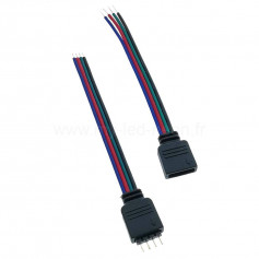 Set 2 connecteurs RGB