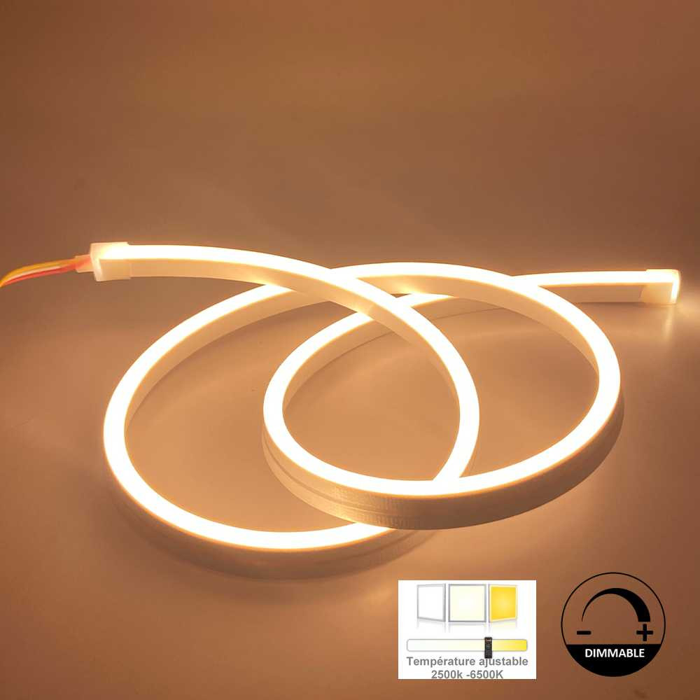 TUBE LED ÉTANCHE IP67, 1,20M RÉGULABLE, 6500K