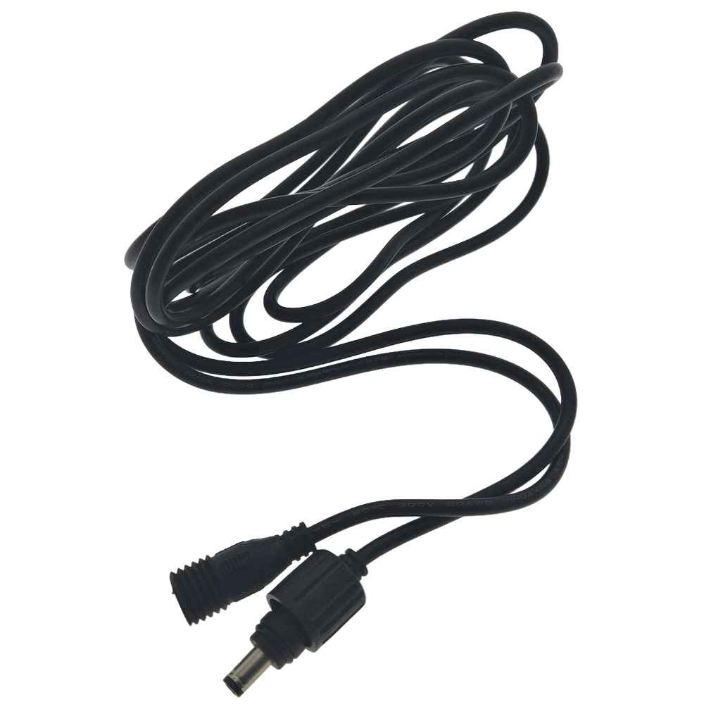 Rallonge électrique 15m Schuko mâle vers Schuko femelle noir IP44