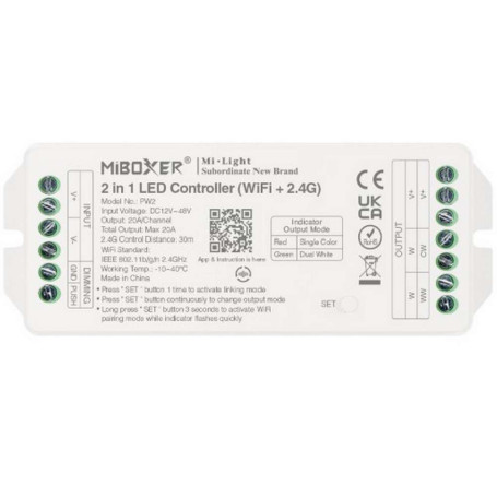 Contrôleur LED 2en1 universel TUYA WIFI