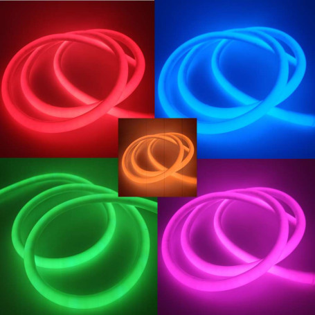 Néon led 360° pixel 18mm 24v