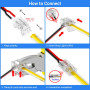 Connecteur à sertir sans soudure pour Ruban LED 8 mm – 2 Broches