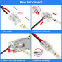 Connecteur à sertir sans soudure pour Ruban LED 8 mm – 2 Broches