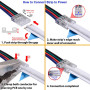 Connecteur à sertir sans soudure pour Ruban LED 8 mm – 2 Broches
