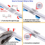 Connecteur à sertir sans soudure pour Ruban LED 8 mm – 2 Broches