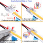 Connecteur à sertir sans soudure pour Ruban LED 8 mm – 2 Broches