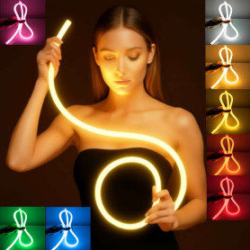 Mini néon led rond 360