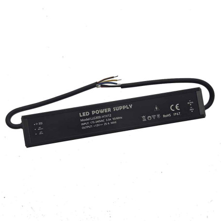 Alimentation 12v 300W étanche IP67
