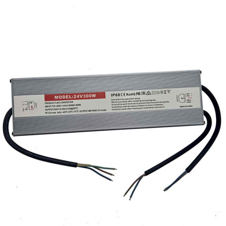 Alimentation 24v 300W étanche IP68