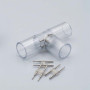 Raccord en T rond 16mm