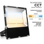 Projecteur LED professionnel 100w RGB + blanc ajustable 220v
