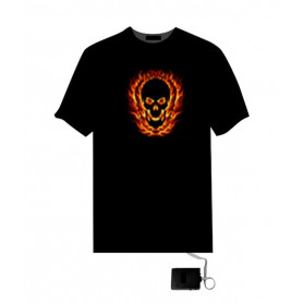 Fire skull - Sound Active