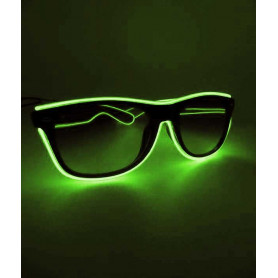 LUNETTE NEON VERT FLUO