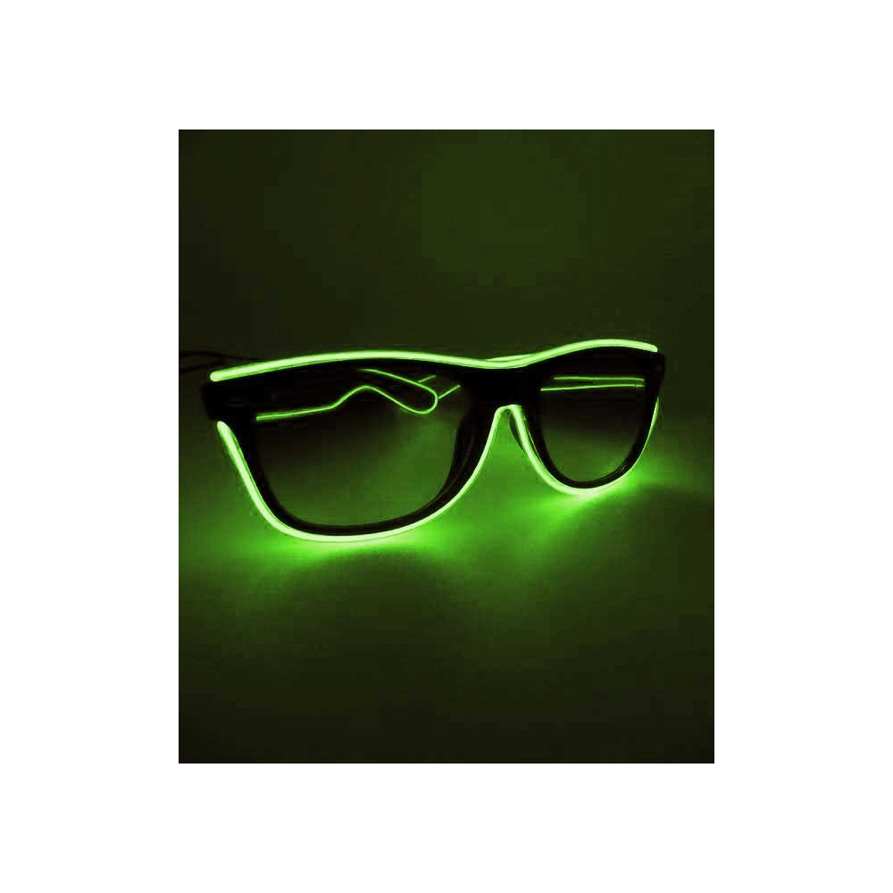 LUNETTES VERTES FLUO