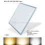 Dalle led CCT 3en1