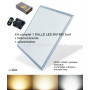 Kit Dalle led 600*600 3en1