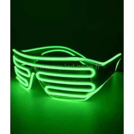 LUNETTE NEON "AVIATOR" VERTE