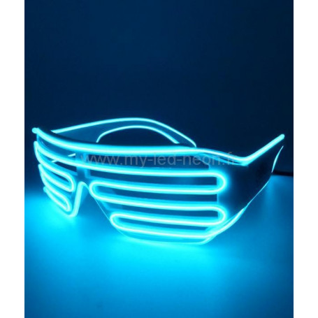 LUNETTE NEON AVIATOR BLEU CIEL