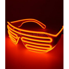 LUNETTE NEON "AVIATOR" ORANGE