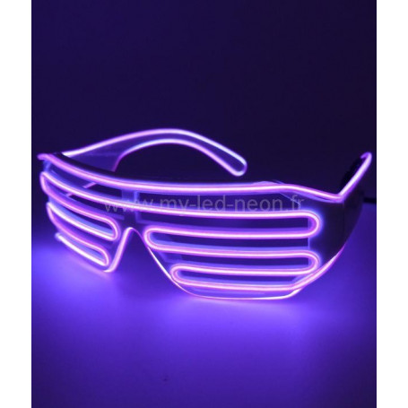 LUNETTE NEON "AVIATOR" VIOLET