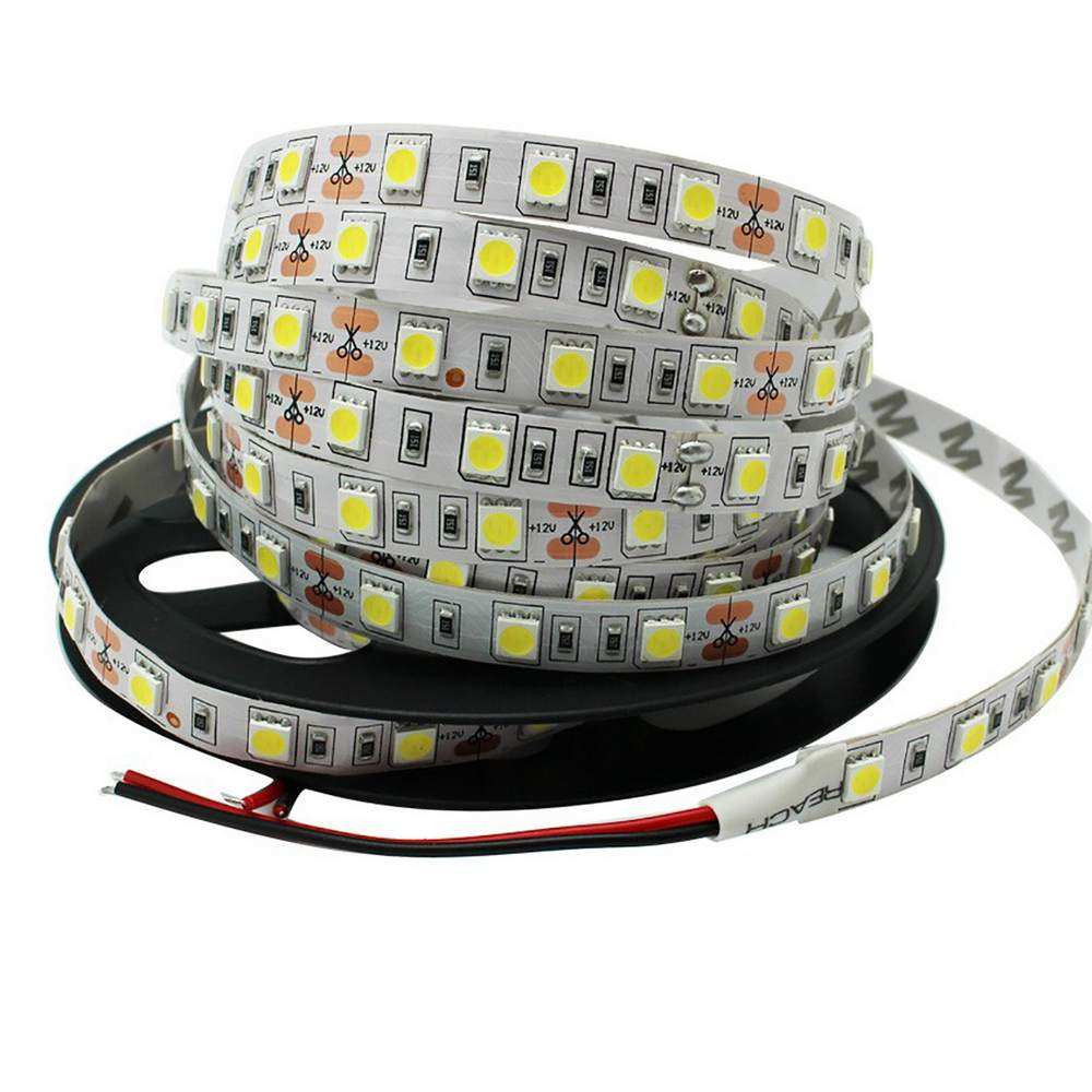 Lxyoug Ruban LED 5M, Bande Led 5050 RGB Multicolore Lneuse Led