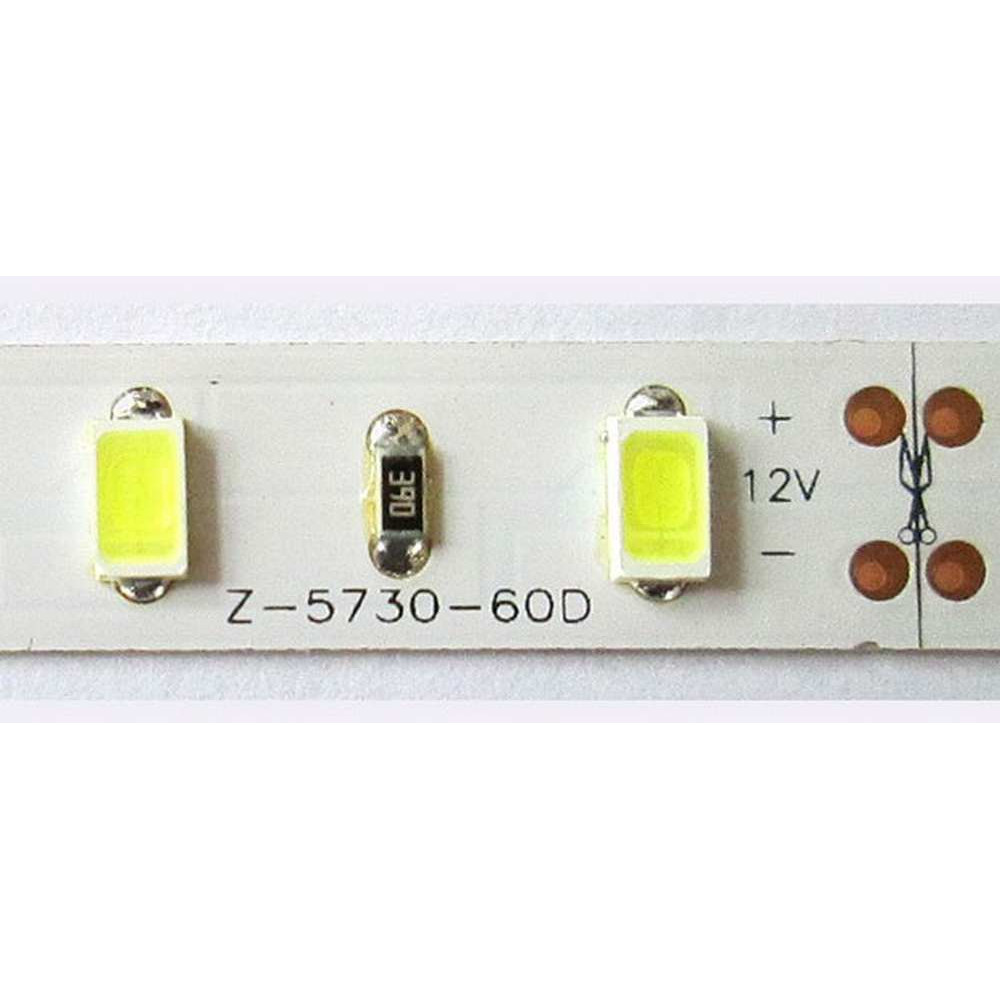 Bande lumineuse de 5m LED de boîtier, 72 LED / m, 360 LED SMD 5730 IP65  Lampe LED étanche avec prise de courant, AC 220V (lumière blanche)