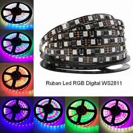 Ruban led RGB Digital WS2811