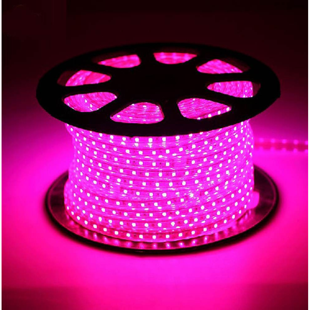 Sans Marque Bande LED - Étanche - Rose - Avec d'alimentation - 20m