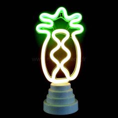 Lampe ananas nèon led