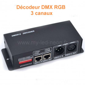 Décodeur DMX RGB 3 canaux
